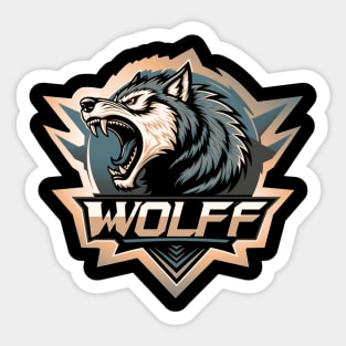 Wolf wolf lover Sticker